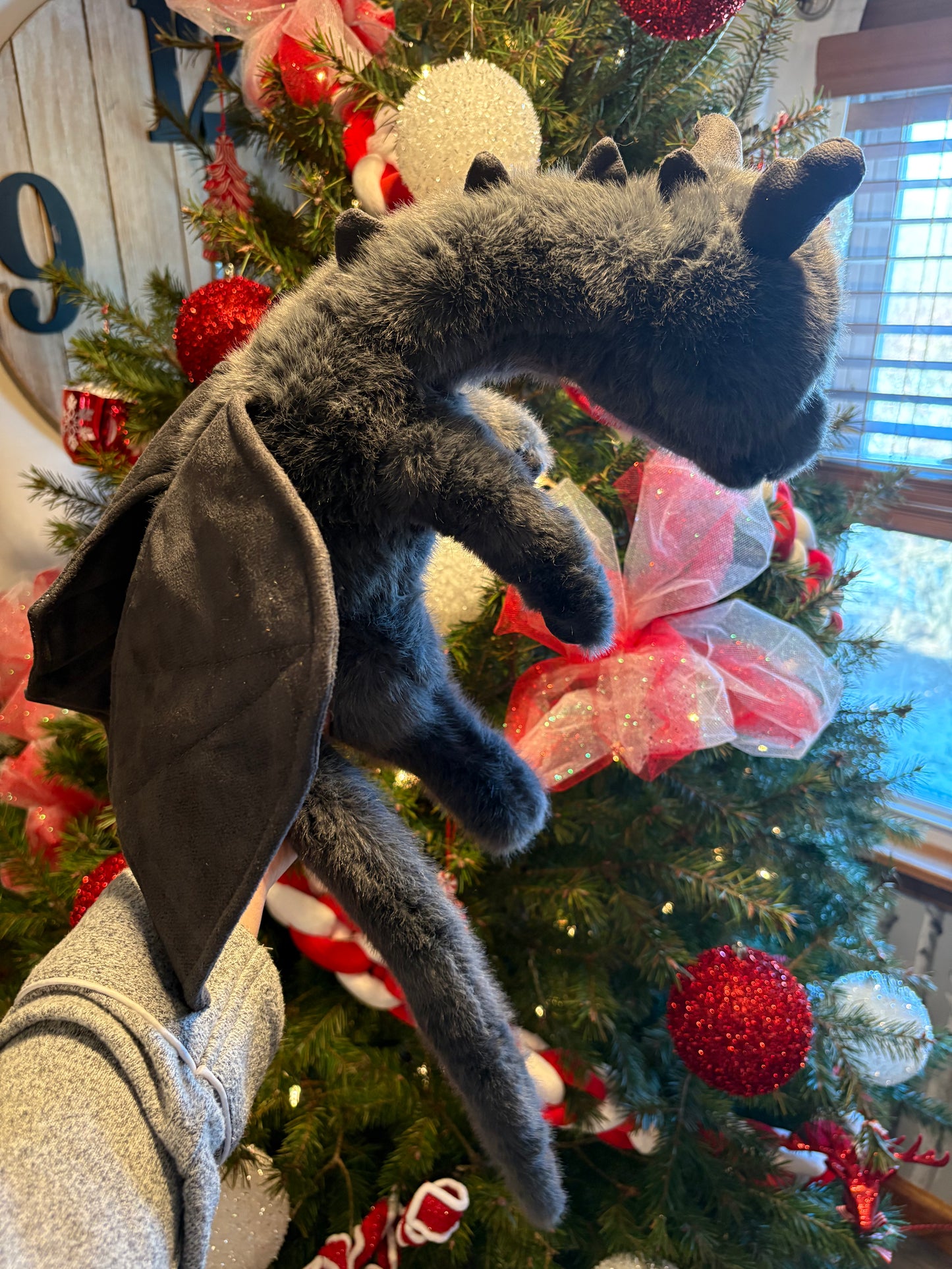 Shadow- Large black dragon