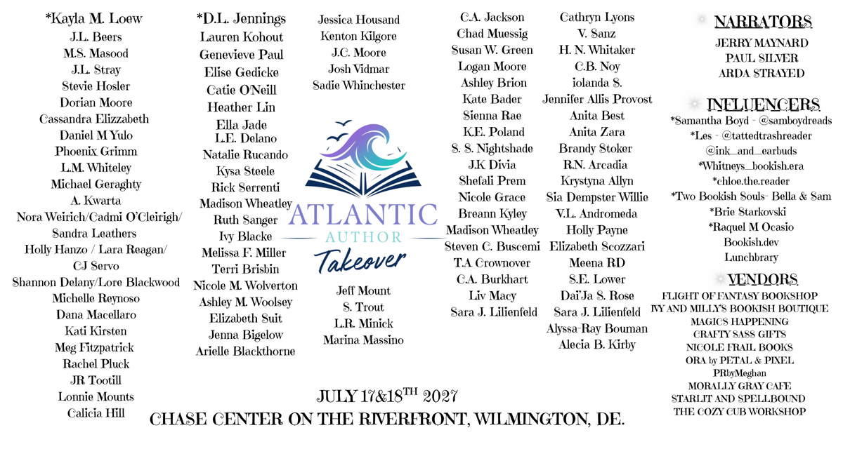 ATLANTIC AUTHOR TAKEOVER