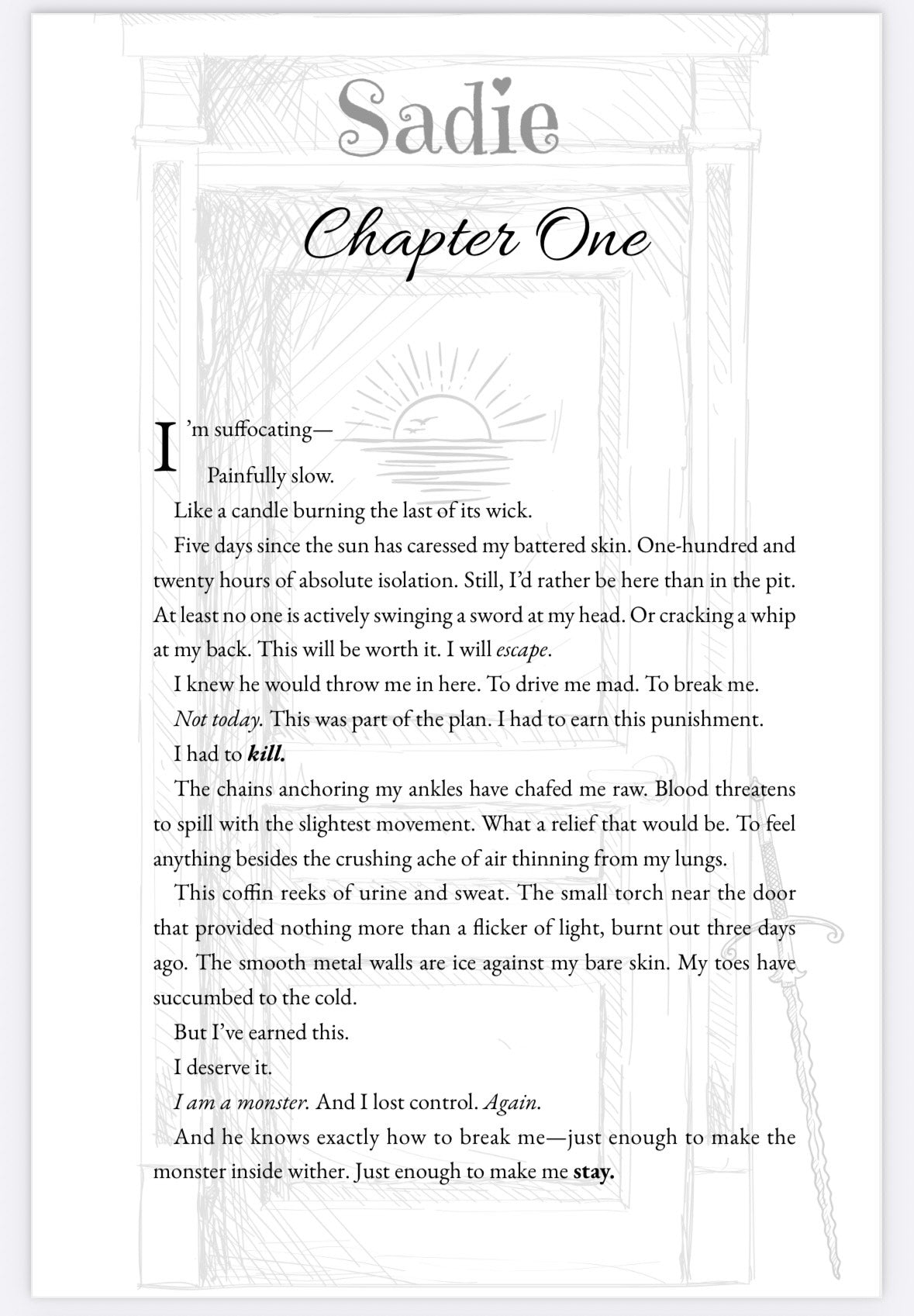 WHERE MY DEMONS HIDE BOOK ONE- Hardcover edition