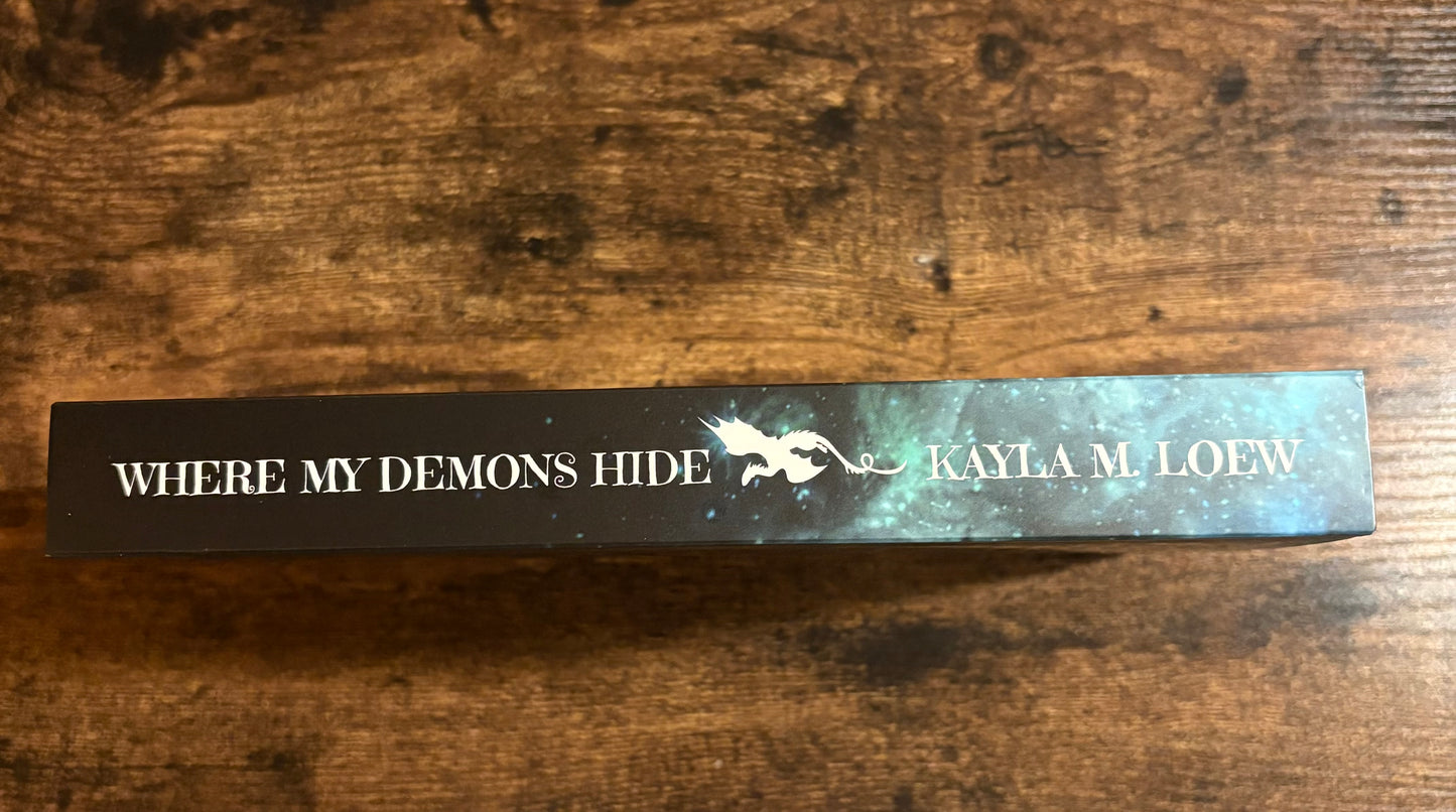 WHERE MY DEMONS HIDE BOOK ONE- Hardcover edition