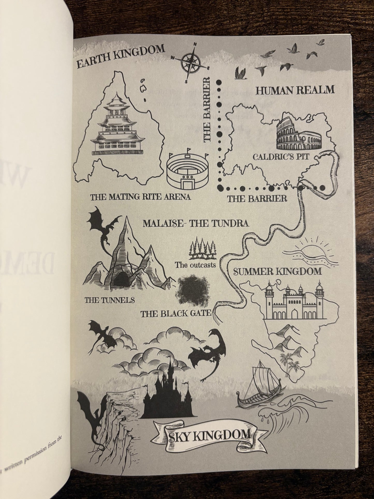 WHERE MY DEMONS HIDE BOOK ONE- Hardcover edition