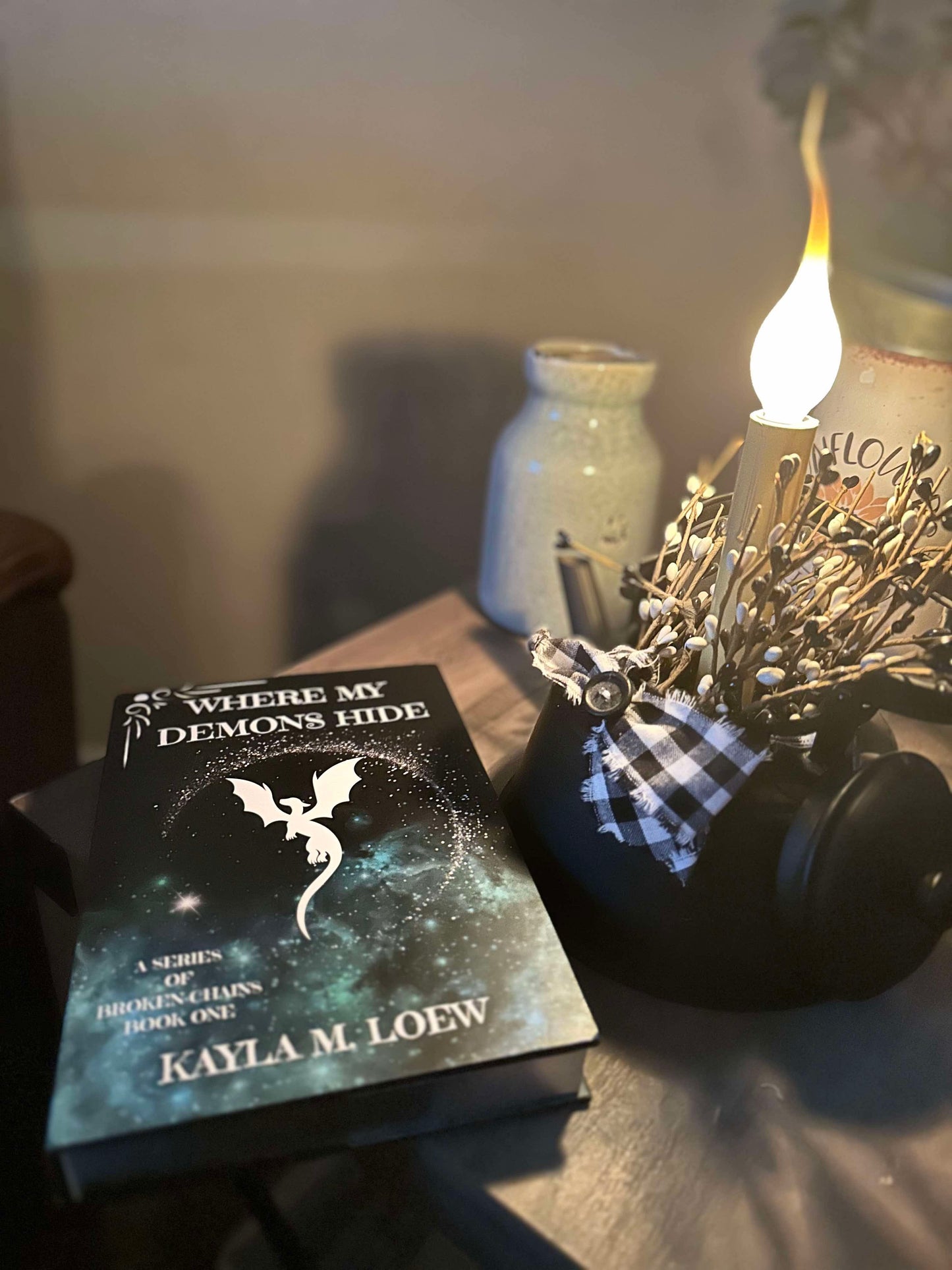 WHERE MY DEMONS HIDE BOOK ONE- Hardcover edition