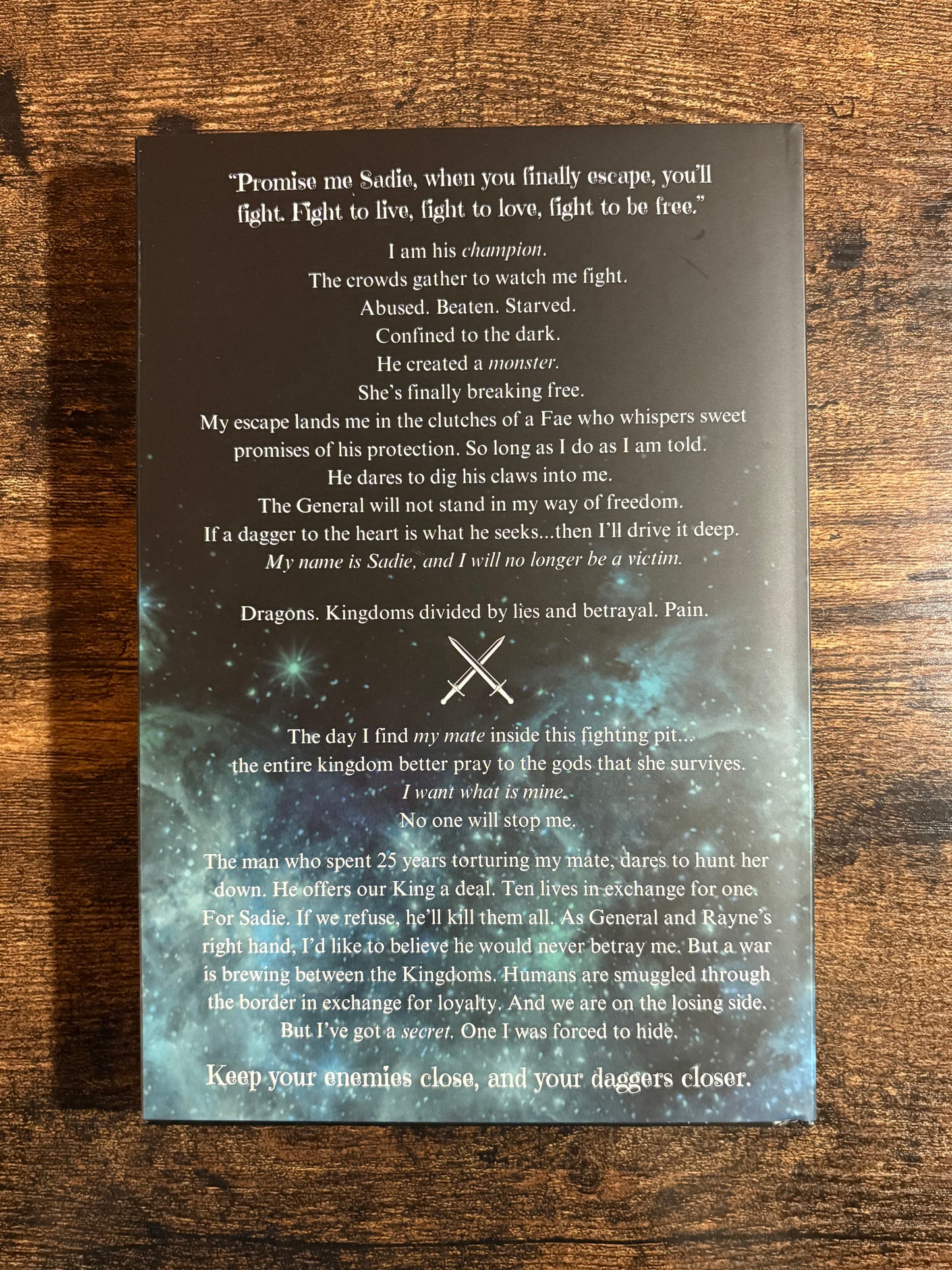 WHERE MY DEMONS HIDE BOOK ONE- Hardcover edition