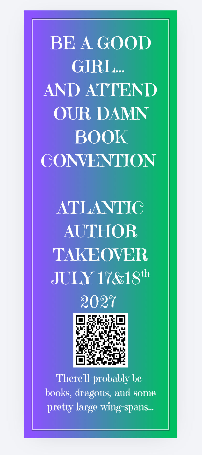 Atlantic Author Takeover Bookmarks
