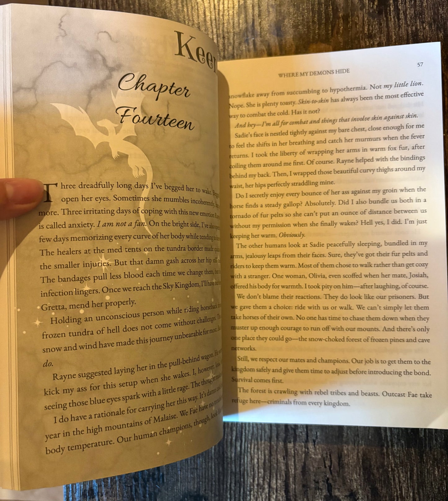 WHERE MY DEMONS HIDE BOOK ONE- Paperback edition