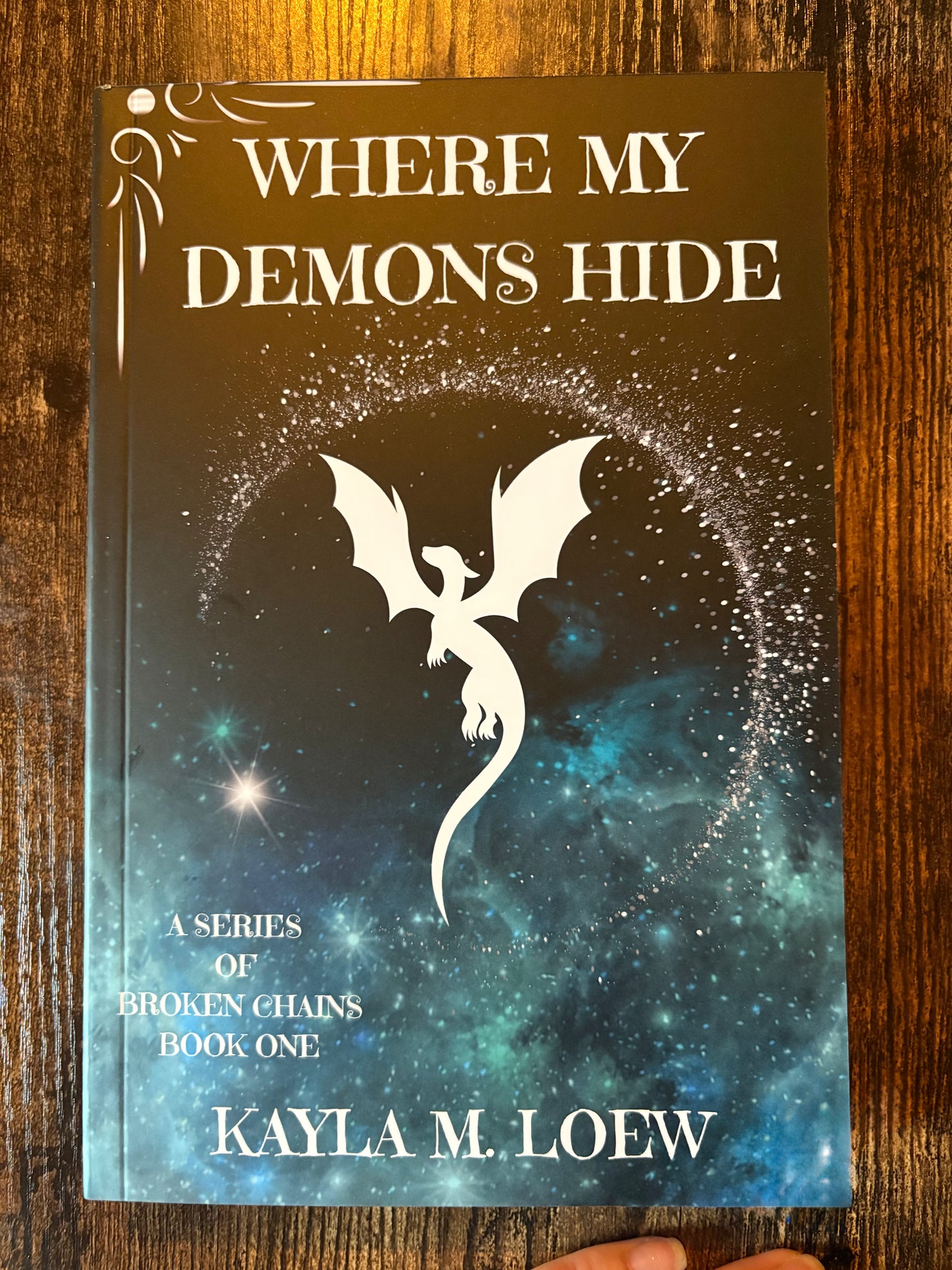 WHERE MY DEMONS HIDE BOOK ONE- Paperback edition